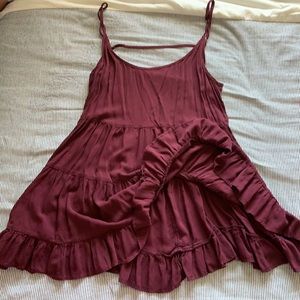 Maroon dress